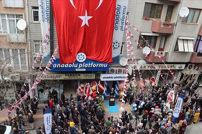 ANADOLU PLATFORMU GENEL MERKEZİ DUALARLA AÇILDI