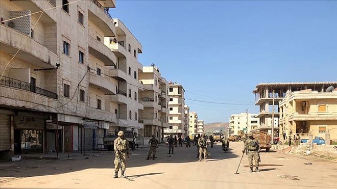 AFRİN´DE TUZAKLANAN PATLAYICILAR İMHA EDİLİYOR
