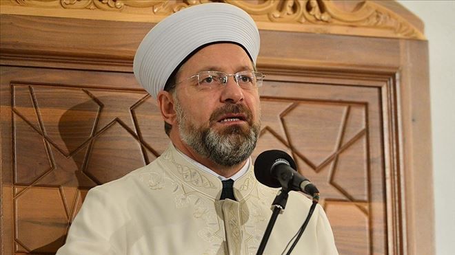 DİYANET İŞLERİ BAŞKANI ERBAŞ´TAN REGAİP KANDİLİ MESAJI