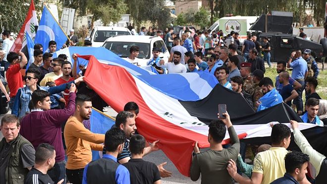 KERKÜK´TE TÜRKMENLER NEVRUZ BAYRAMI´NI KUTLADI