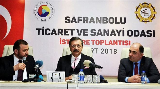 TOBB BAŞKANI HİSARCIKLIOĞLU: HEPİMİZİN DEVLETTEN İSTİSNASIZ ALACAĞI VAR