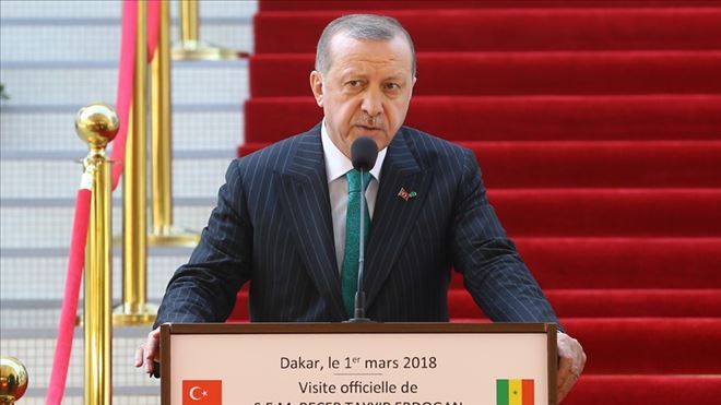 CUMHURBAŞKANI ERDOĞAN: BİZ, YENİ BİR DÜNYA DÜZENİ KURULURKEN AFRİKA İLE BİRLİKTE YÜRÜMEK İSTİYORUZ