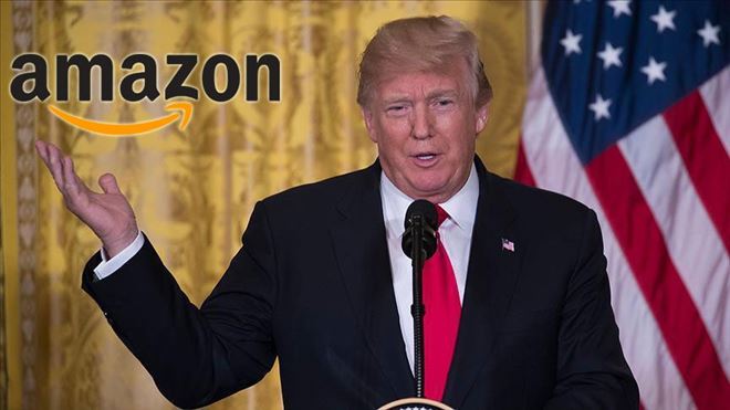 TRUMP´TAN AMAZON´A ELEŞTİRİ