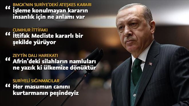 CUMHURBAŞKANI ERDOĞAN´DAN BMGK´YA: BATSIN SİZİN KARARINIZ