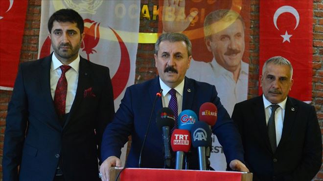 BBP PARTİSİ GENEL BAŞKANI DESTİCİ: TÜRKİYE HERKESİN HAKKINI SAVUNUYOR