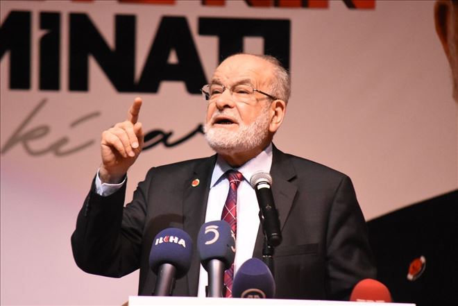 KARAMOLLAOĞLU´NDAN ERKEN SEÇİM UYARISI!