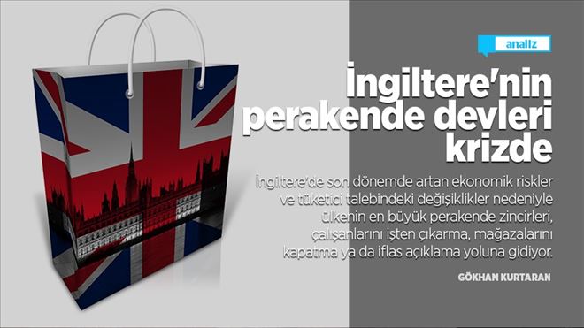 İNGİLTERE´NİN PERAKENDE DEVLERİ KRİZDE 