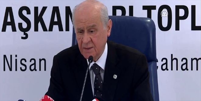 BAHÇELİ´DEN CHP´NİN ADAYLARINA İLK YORUM