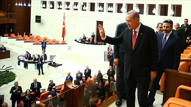 CUMHURBAŞKANI ERDOĞAN TBMM ÖZEL OTURUMUNA KATILDI