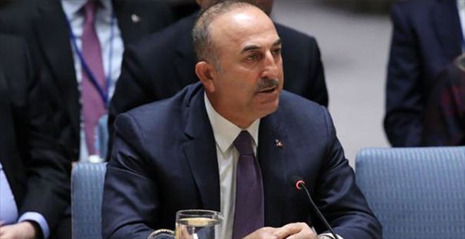 ÇAVUŞOĞLU´NDAN BMGK´DA AVRUPALI LİDERLERE UYARI