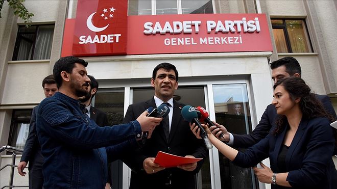 SAADET PARTİSİ CUMHURBAŞKANI ADAYINI 1 MAYIS´TA AÇIKLAYACAK