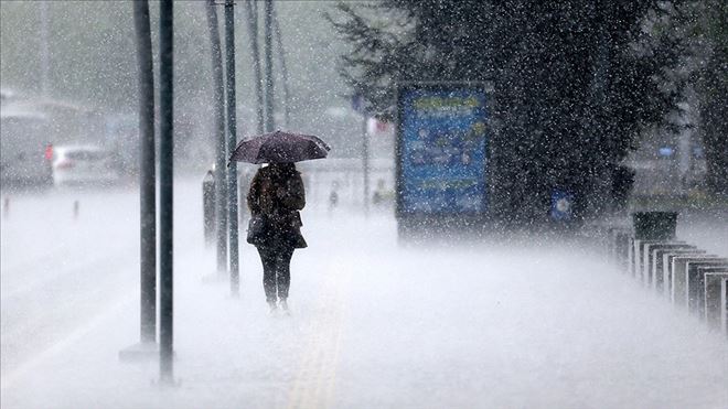 METEOROLOJİDEN SAĞANAK UYARISI