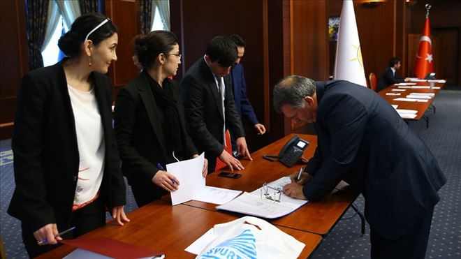 SİYASİ PARTİLERİN ´ADAY ADAYLIĞI´ TARİFESİ