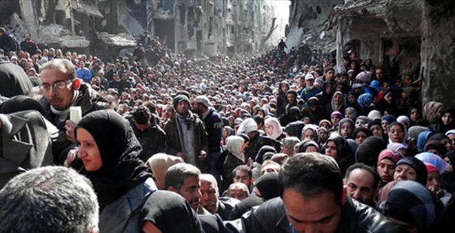 BU FOTOĞRAFLA HAFIZALARA KAZINMIŞTI.... YARMUK KAMPI´NIN TAHLİYESİ İÇİN ANLAŞMAYA VARILDI