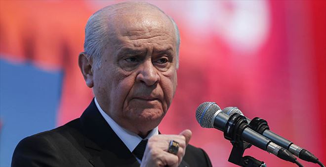 BAHÇELİ: KEŞKE KARDEŞLİK SÖZLERİNİ ARASINA KATARAK AÇIKLAMASINI YAPMIŞ OLSAYDI DAHA ANLAMLI OLURDU