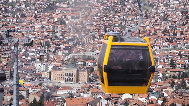 SARAYBOSNA´NIN SEMBOLLERİNDEN TELEFERİK KÜLLERİNDEN DOĞDU