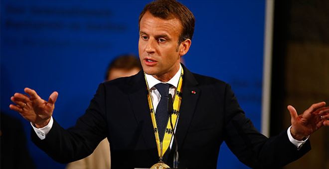 MACRON´DAN AVRUPALI LİDERLERE: ´UYANIN´ ÇAĞRISI