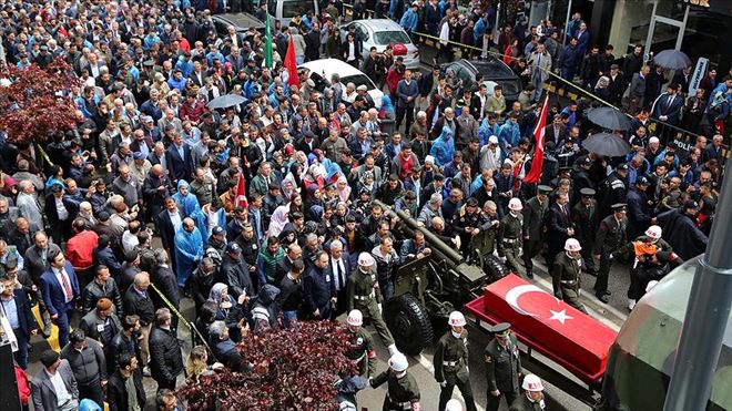ŞEHİT PEKER SON YOLCULUĞUNA UĞURLANDI