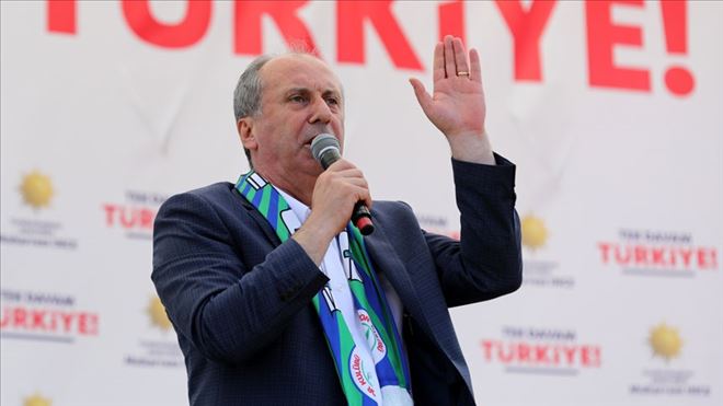 CHP´NİN CUMHURBAŞKANI ADAYI İNCE 50 İLDE MİTİNG YAPACAK