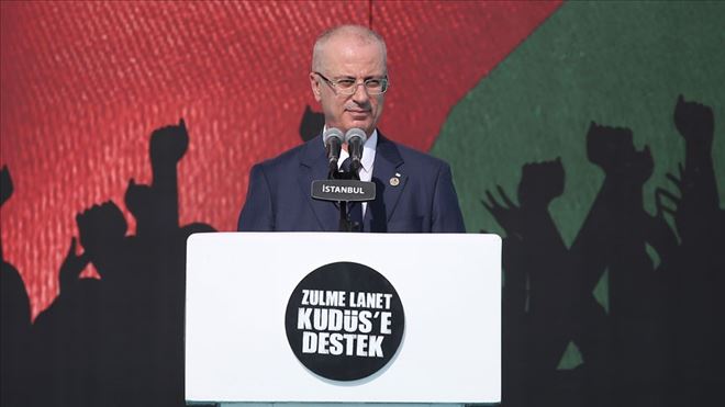 FİLİSTİN BAŞBAKANI HAMDALLAH: TÜRKİYE, İNSANLIĞIN VİCDANI OLMAYA DEVAM ETMEKTEDİR