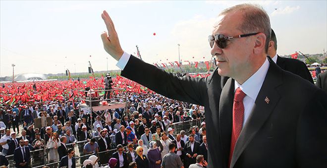 CUMHURBAŞKANI ERDOĞAN: ÇANAKKALE NEYSE KUDÜS DE ODUR