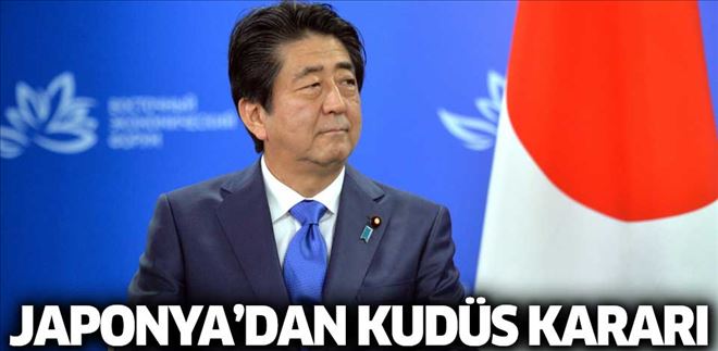 JAPONYA´DAN KUDÜS KARARI!
