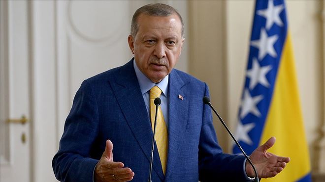 CUMHURBAŞKANI ERDOĞAN: BU TÜR TEHDİTLER BİZİ YOLUMUZDAN ALIKOYAMAZ