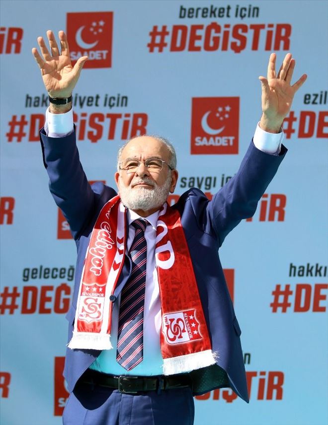 SAADET LİDERİ KARAMOLLAOĞLU´NDAN E-MİTİNG