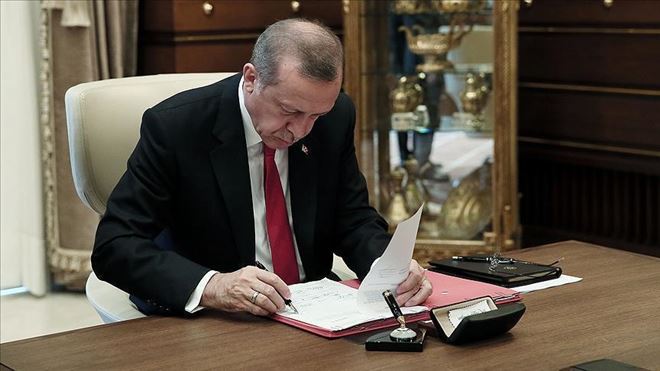 CUMHURBAŞKANI ERDOĞAN´DAN 3 ÜNİVERSİTEYE REKTÖR ATAMASI