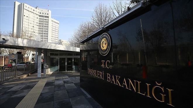 DIŞİŞLERİ BAKANLIĞI´NDAN MÜNBİÇ AÇIKLAMASI