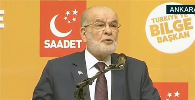 SAADET PARTİSİ SEÇİM BEYANNAMESİNİ AÇIKLIYOR