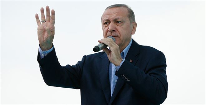 CUMHURBAŞKANI ERDOĞAN´DAN MUHARREM İNCE´YE PROJE MESAJI