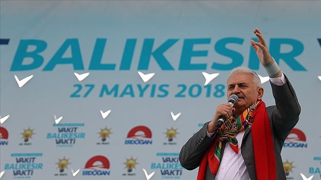 BAŞBAKAN YILDIRIM: DARBECİ ZİHNİYETLERİ TARİHİN DERİNLİKLERİNE GÖNDERECEĞİZ