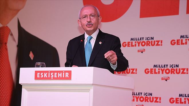 CHP GENEL BAŞKANI KILIÇDAROĞLU: TÜRKİYE´NİN GELECEĞİ İÇİN ASLA UMUTSUZLUĞA KAPILMAYALIM
