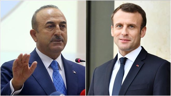 ÇAVUŞOĞLU´NDAN MACRON´A ´LE POİNT´ YANITI