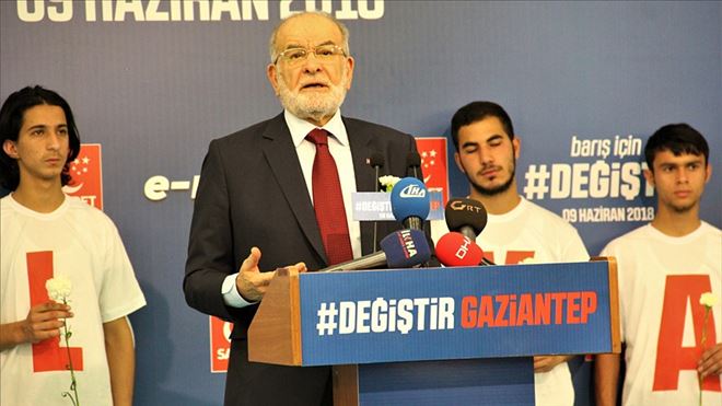 SAADET PARTİSİ CUMHURBAŞKANI ADAYI KARAMOLLAOĞLU: BÜTÜN MİLLETİMİZİ KUCAKLAMAYI GERÇEKLEŞTİRECEĞİZ