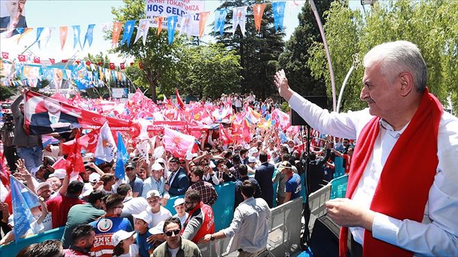 BAŞBAKAN YILDIRIM: BU AY İKİ BAYRAM KUTLUYORUZ