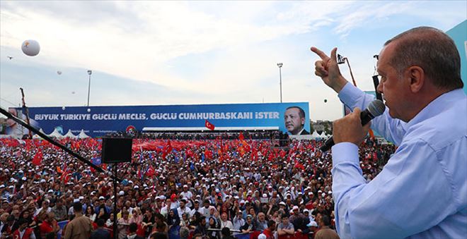 ERDOĞAN, MUHARREM İNCE´YE PUTİN´İN SÖZLERİYLE CEVAP VERDİ