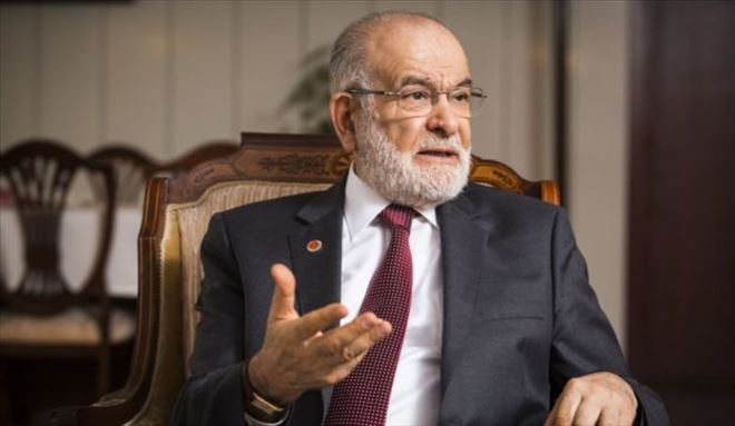 SAADET PARTİSİ LİDERİ TEMEL KARAMOLLAOĞLU´NDAN SERT TEPKİ: YAZIKLAR OLSUN