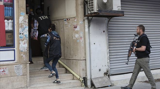 SEÇİM ÖNCESİ HAZIRLIĞINDA OLAN 14 DAEŞ´LI YAKALANDI