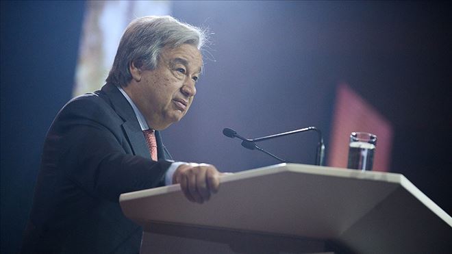 BM GENEL SEKRETERİ GUTERRES´TEN KIBRIS AÇIKLAMASI