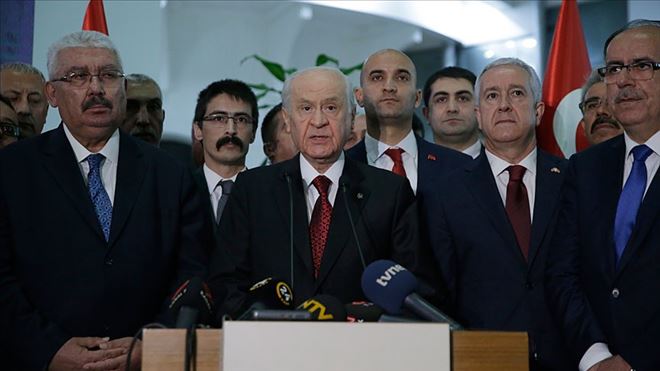 MHP GENEL BAŞKANI BAHÇELİ: KRİZ BEKLEYENLER ŞAŞKINA DÖNMÜŞLERDİR