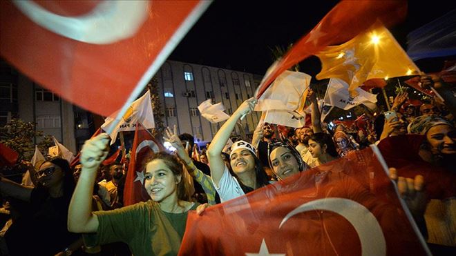 AK PARTİ ALTINCI KEZ BİRİNCİ ÇIKTI