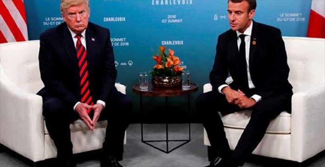 TRUMP´TAN MACRON´A: AB´DEN AYRILIN, ARAMIZDA ANLAŞALIM