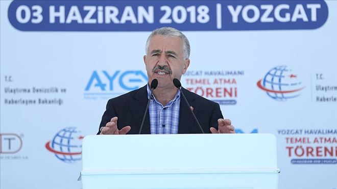 BAKAN ARSLAN: SON 16 YILDA DIŞ HAT YOLCU TRAFİĞİ 233 KAT ARTIŞ GÖSTERDİ