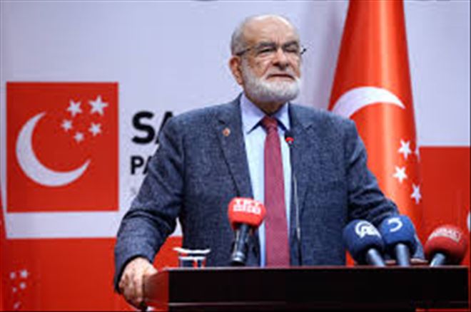 SAADET PARTİSİ´NDE İSTİŞARE DÖNEMİ! SP LİDERİ TEMEL KARAMOLLAOĞLU´NUN BASIN NOTLARI