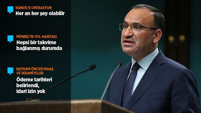 BAŞBAKAN YARDIMCISI BOZDAĞ: RAMAZAN BAYRAMI´NDA İDARİ TATİL SÖZ KONUSU DEĞİL