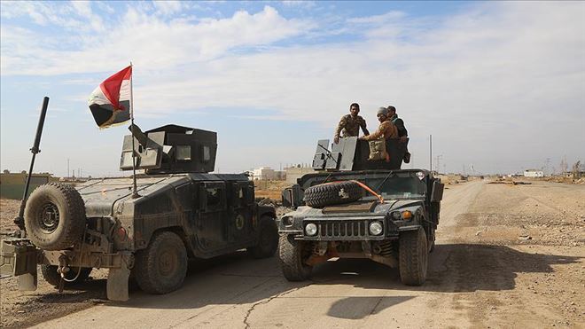 IRAK GÜÇLERİ SURİYE SINIRINDA DENETİM SAĞLADI