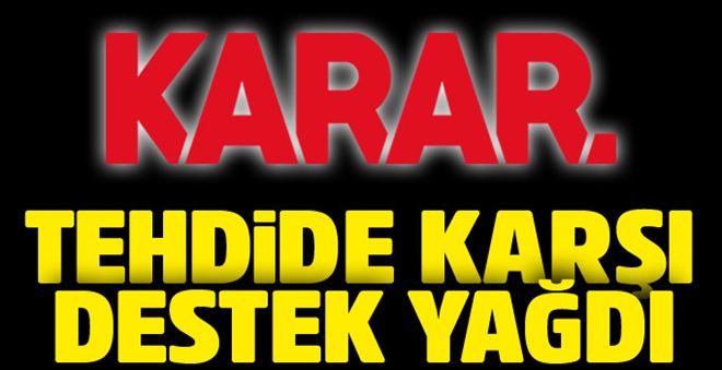 KARAR´A BÜYÜK DESTEK