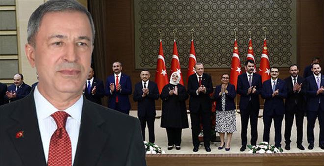 MİLLİ SAVUNMA BAKANI ORGENERAL HULUSİ AKAR OLDU